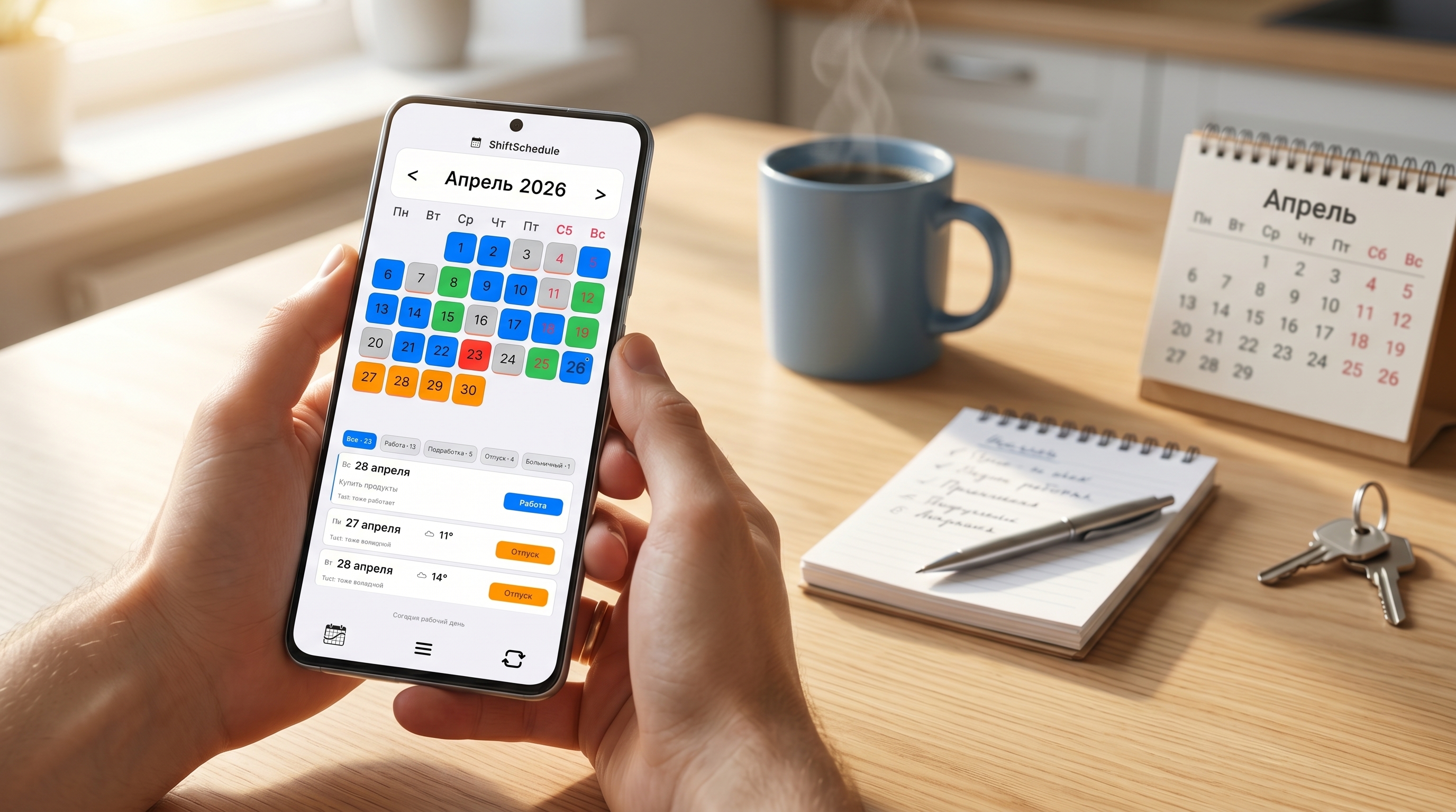 ShiftSchedule — всегда под рукой